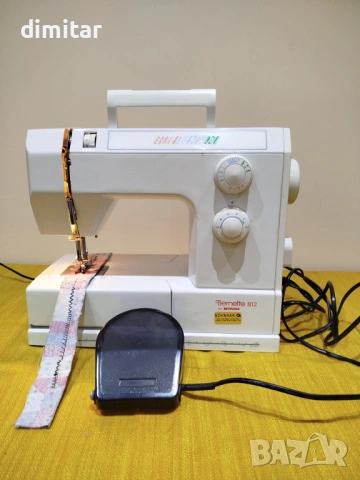 Метална шевна машина BERNETTE 812, снимка 2 - Шевни машини - 54262478