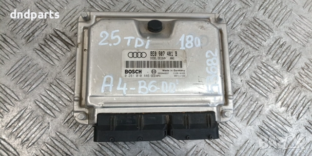 Компютър Audi A4 B6 2.5TDI 180hp 2000г. 8E0907401B 0281010446	