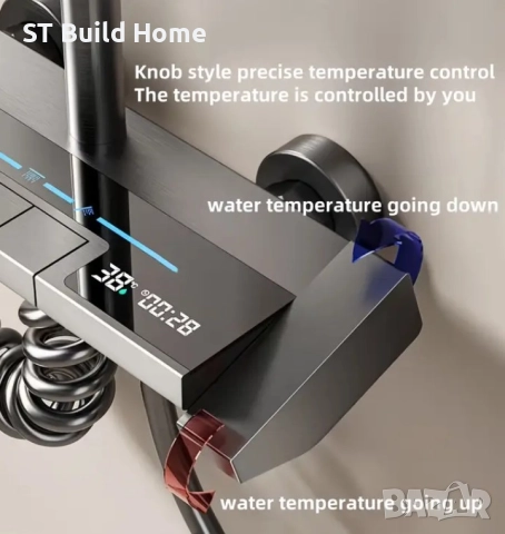 Луксозен Душ Комплект – Премиум Качество, снимка 5 - Душове - 51660103