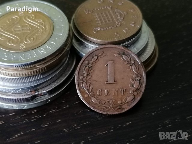 Монета - Нидерландия - 1 цент | 1884г., снимка 2 - Нумизматика и бонистика - 31107224