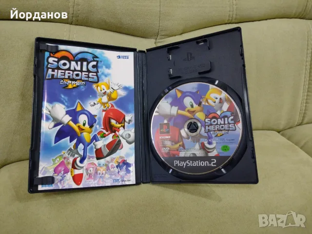 Sonic Heroes Playstation 2 NTSC-Japan , снимка 3 - Игри за PlayStation - 56004331