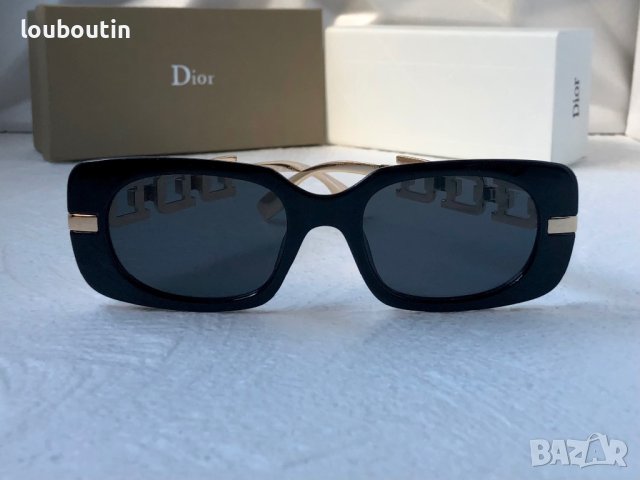 Dior 2023 дамски слънчеви очила правоъгълни, снимка 2 - Слънчеви и диоптрични очила - 40622227