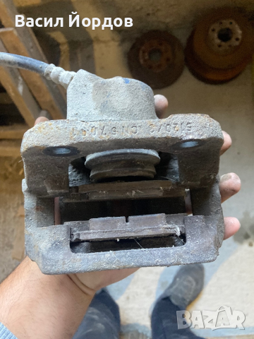 Преден Десен Спирачен Апарат за Рено Сценик / Renault Megane Scenic 1.6i, снимка 5 - Части - 44929277