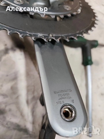 Курбел с педали Simano ultegra, снимка 3 - Части за велосипеди - 54045906