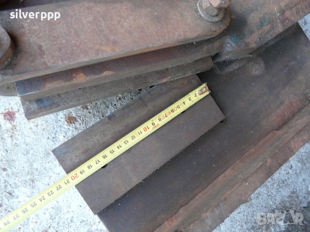  Голяма българска гилотина за ламарина. , снимка 2 - Други инструменти - 40140550