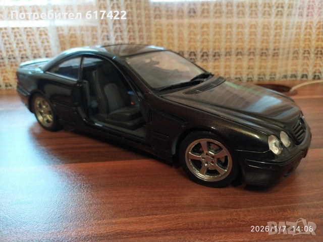 1:18 Метален модел на Mercedes Benz CL 500 Lorinser -Autoart 