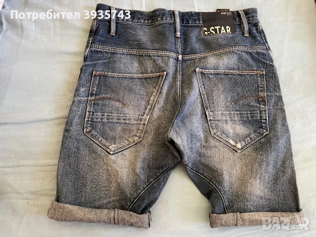 G star jeans къси , снимка 4 - Къси панталони - 50783899