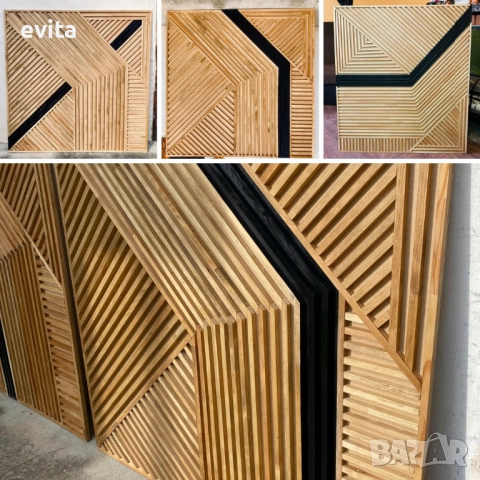 Артистични дървени панa – изключителен акцент за дома ви, снимка 3 - Декорация за дома - 52641938