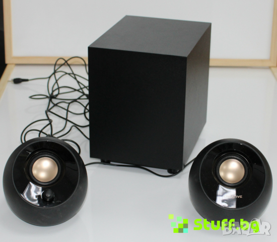Creative Pebble Plus  2.1, 8W RMS Speakers тонколони , снимка 2 - Тонколони - 42985851
