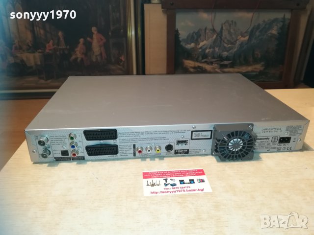 panasonic dmr-eh77eg-s dvb hdd & dvd recorder 2601212028, снимка 18 - Плейъри, домашно кино, прожектори - 31568592