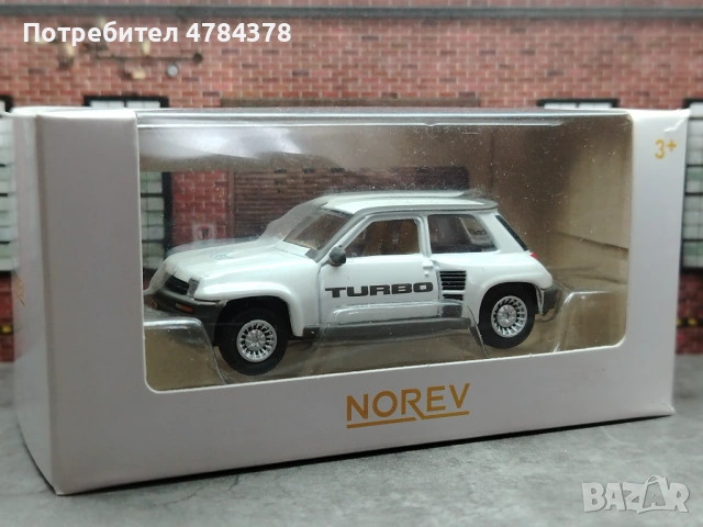 RENAULT 5 TURBO norev 1:64