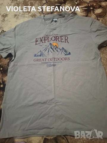 Мъжки памучни тениски ХЛ , снимка 3 - Тениски - 53917254