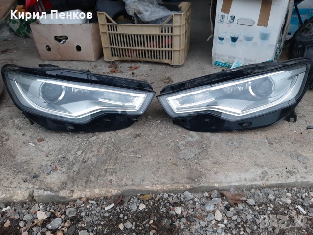 Десен фар Ауди А6 Bi Xenon LED, снимка 1 - Части - 31193952