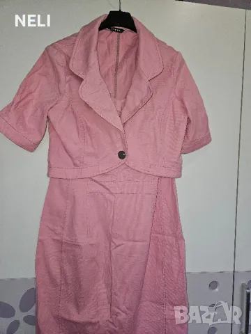 Рокля със сако Вени стил -М размер, снимка 4 - Рокли - 49958242