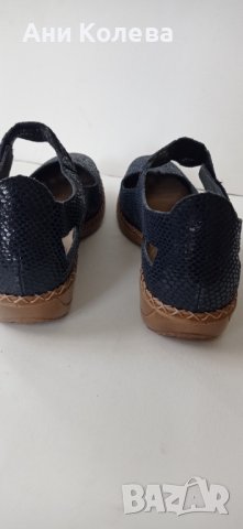 Нови немски на Rieker, 41/42 номер естествени, сини, снимка 7 - Дамски ежедневни обувки - 36986226