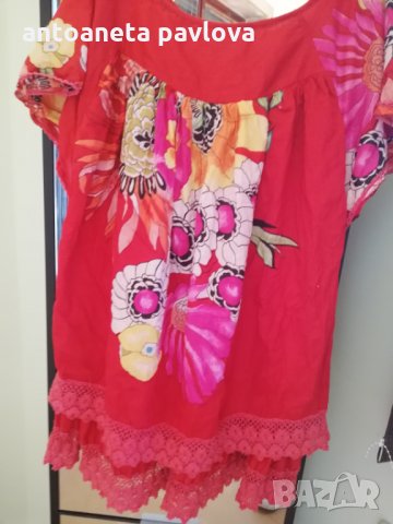 Туника с дантела, снимка 5 - Туники - 29665605