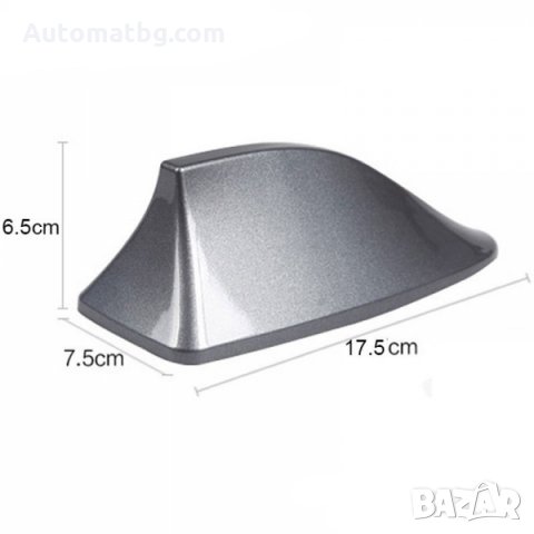 Антена за кола Automat, тип перка на акула, с усилвател, Графит, снимка 2 - Аксесоари и консумативи - 31621918