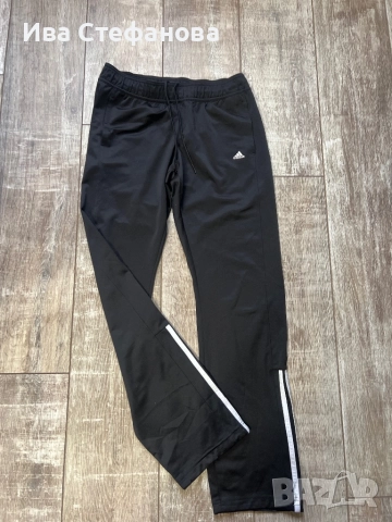 Ново спортно мъжко черно 100% оригинално марково долнище adidas Adidas Адидас .