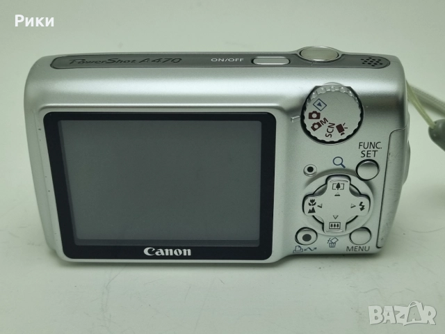 Canon PowerShot A470 Digital Camera 7.1MP 3.4x Optical Zoom, снимка 8 - Фотоапарати - 52941556