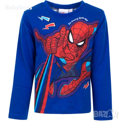 Блуза за момче Спайдърмен Marvel, снимка 2 - Детски Блузи и туники - 35108164