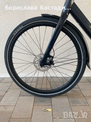 Употребявано ел. колело E-BIKE ORBEA VIBE H30 EQ XL 2022Night Black само на 350km, снимка 6 - Велосипеди - 47620661