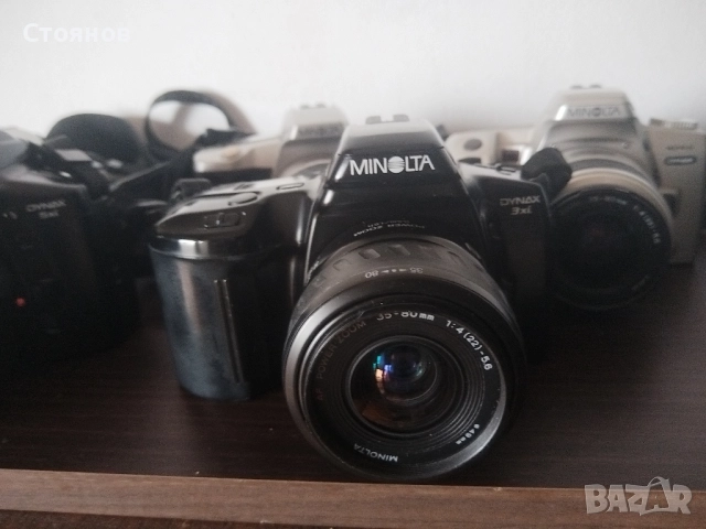Камери MINOLTA Dynax 3xi, 5xi, 5
300, 404si Japan, снимка 17 - Фотоапарати - 49465486