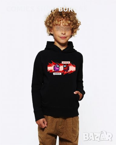 Детски суитчър AMONG US, снимка 5 - Детски анцузи и суичери - 30810879