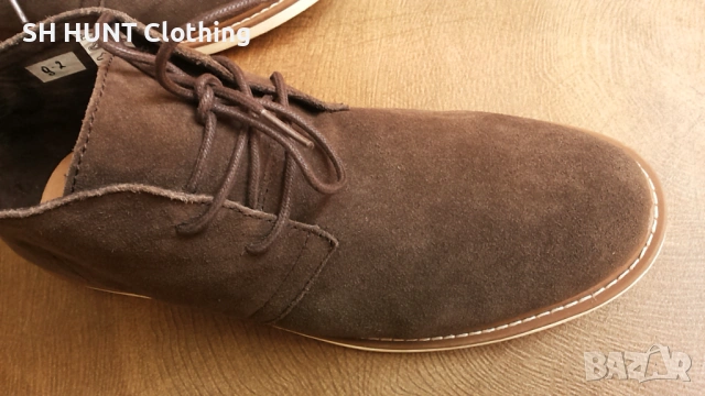 TCHIBO CERTIFIED MERCHANDISE Leather Shoes размер EUR 43 / UK9 естествена кожа 9-2-S, снимка 8 - Ежедневни обувки - 53115451
