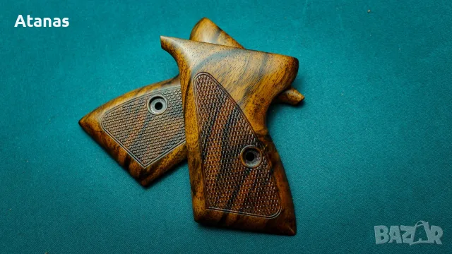 Чирени за Маузер/Mauser HSC - Орехов корен - ръчноизработени, снимка 3 - Оборудване и аксесоари за оръжия - 56130716