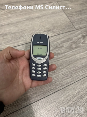 Nokia 3310 БГ меню Работи отлично Оригинален вид
