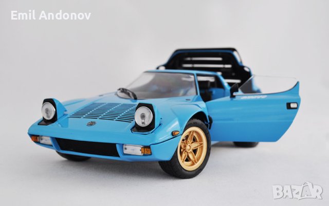 Модел KYOSHO, Lancia Stratos HF, 1:18, снимка 6 - Колекции - 44463447