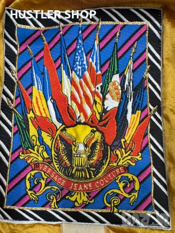 Дамско сако от кашмир и вълна VINTAGE VERSACE JEANS COUNTURE. Размер L/XL, снимка 7 - Якета - 53145259