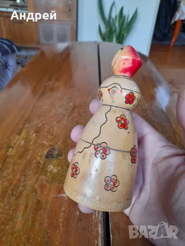 Стара Матрьошка #29, снимка 5 - Други ценни предмети - 48992204