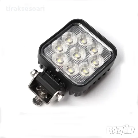 Висок клас LED Диоден халоген 27W 12V 24V за джипове, лодки, мотокари, снимка 5 - Аксесоари и консумативи - 49454569