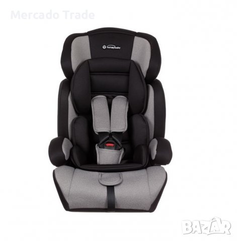 Бебешко столче за кола Mercado Trade, 9 - 36 кг, Регулируемо, Сив, снимка 2 - Столчета за кола и колело - 39955854