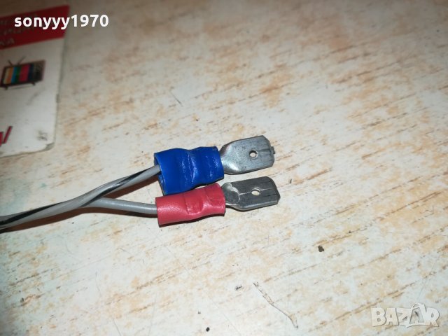кабел за тонколона 4м с червен и син накраиник 2001211855, снимка 2 - Други - 31496437