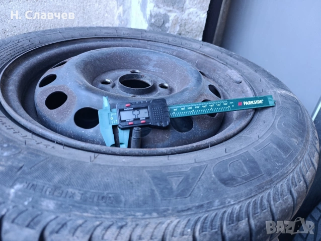 4бр. Летни гуми с джанти 4х100