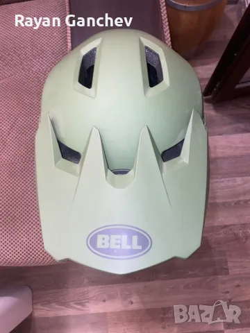 Каска Bell Full Face MTB / Downhill – зелена, снимка 3 - Спортна екипировка - 56156095