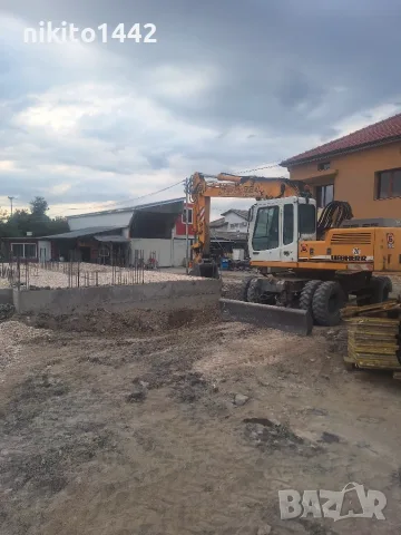Услуги с багери изкопи чук за разбиване на бетони