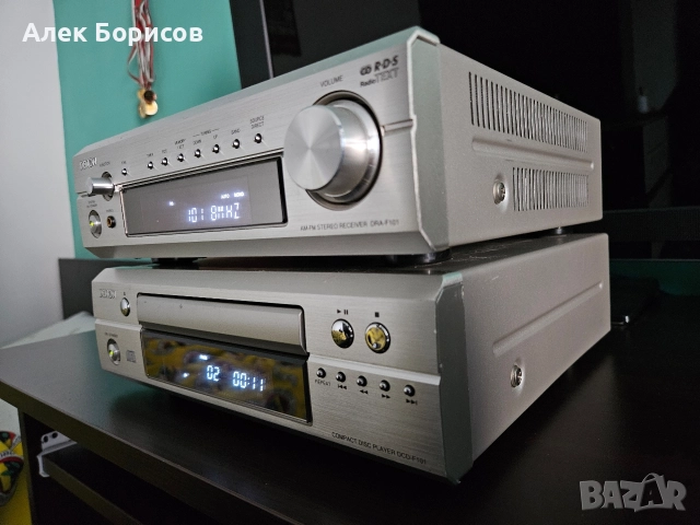 Стерео ресийвър Denon DRA-F101+CD DCD-F101, снимка 5 - Аудиосистеми - 52549657