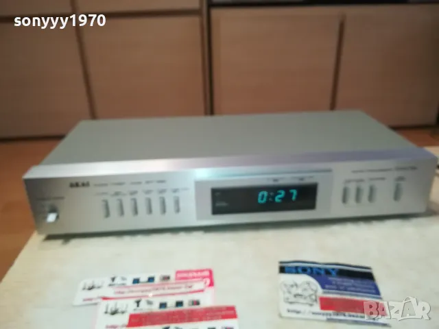 AKAI DT-100 AUDIO TIMER-MADE IN JAPAN-ВНОС SWISS LNWC1711240926, снимка 3 - Ресийвъри, усилватели, смесителни пултове - 47996675
