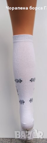 3/4 чорапи с фолклорни мотиви 108, снимка 3 - Дамски чорапи - 42893576