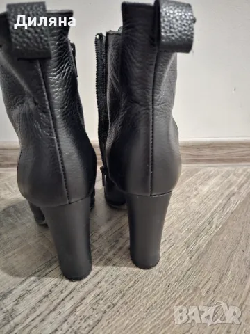 Дамски боти от естествена кожа, снимка 6 - Дамски боти - 47816018