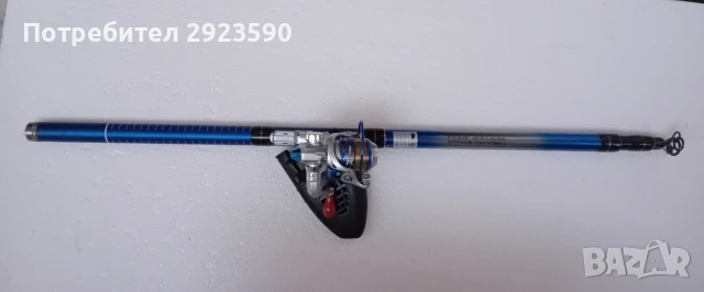 .Пръчка за перо с малка макара, снимка 5 - Въдици - 53067262