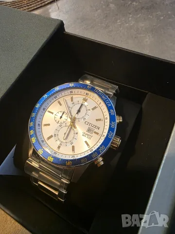 Citizen (Ref. AN3686-53A) чисто нов, неносен мъжки хронограф , снимка 5 - Мъжки - 56237193