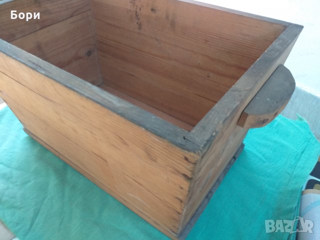 Стар дървен сандък, снимка 3 - Декорация за дома - 33717320