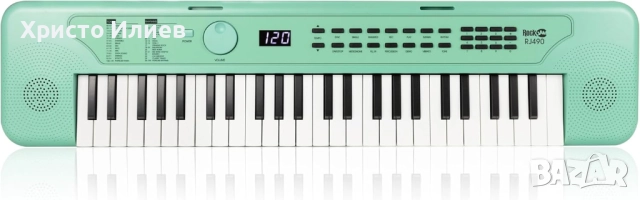 Синтезатор 49 клавиша Електронно пиано RockJam USB, снимка 2 - Синтезатори - 52364202