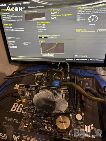 Дънна платка  Asus H97M-E 1150 и процесор  Intel Core i5-4440, снимка 6 - Видеокарти - 47171768