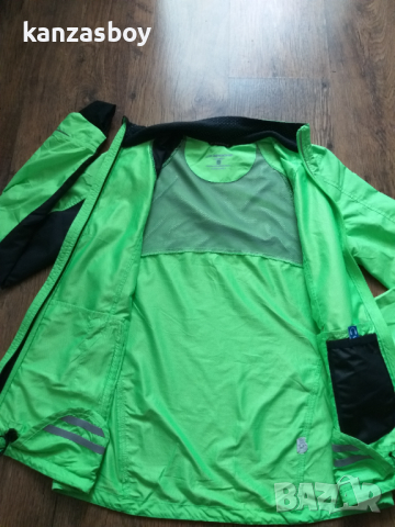 Brooks Womens Neon Yellow Shelter - дамско ръннинг горнище С, снимка 6 - Якета - 44751179