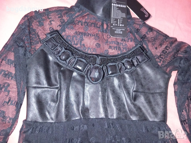 Нова, с етикет елегантна рокля на Junona, S размер, снимка 2 - Рокли - 53995162